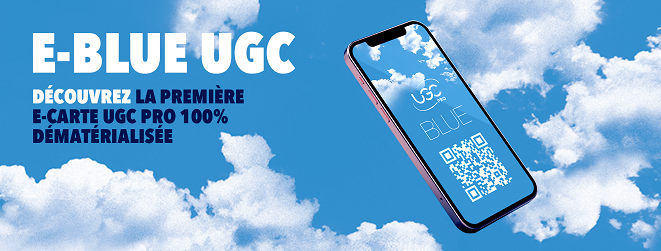 Découvrez la 1ère e-carte UGC rechargeable 100% dématérialisée !  